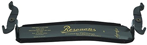 Resonans Violin Shoulder Rest 1/2 Medium Velvet Covered Padded Bridge