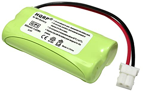 HQRP Cordless Phone Battery Compatible with VTech BT162342 / BT262342 / 89-1347-01-00/8913470100 / 89-1347-02-00/8913470200 / 2SNAAA70HSX2F Replacement