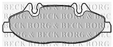 Borg & Beck BBP1949 Front Brake Pads To Fit Mercedes Vito 03-