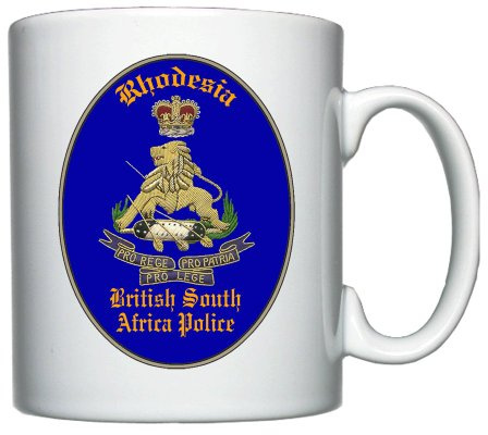 British South Africa Police Personalised Mug