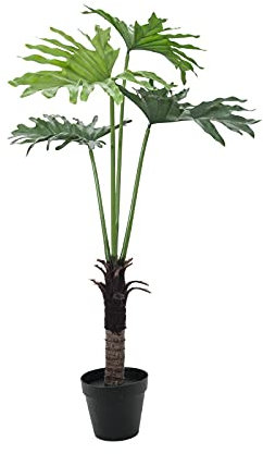 EUROPALMS Splitphilodendron, Kunstpflanze, 120cm