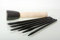 6 Piece Stone Carving Point & Flat Chisel Set with 600g Dummy Hammer