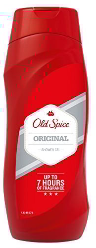 Old Spice Original Shower Gel, 250 ml, Pack of 6