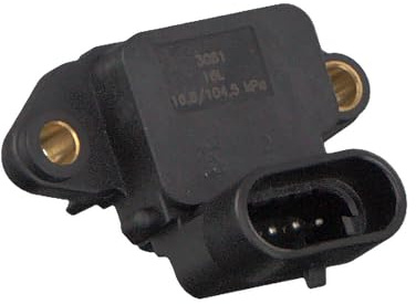 febi bilstein 45255 Saugrohrdrucksensor mit Anbaumaterial, 1 Stück | Kompatibel mit: FIAT BRAVA, BRAVO I, DOBLO Großraumlimousine, DOBLO Kasten/Großraumlimousine, MAREA, MAREA Weekend, MULTIPLA