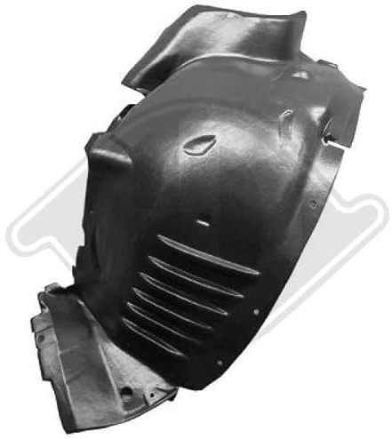 DIEDERICHS 1672009 Radhausschale Vorne Links Kompatibel mit MERCEDES-BENZ C-Klasse Limousine W204 A2046900130 A2046905730