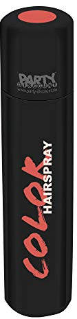 PARTY DISCOUNT Haarspray rot, 100 ml