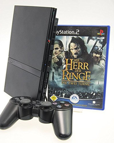 Playstation 2 (slim) mit Herr der Ringe - Die 2 Türme