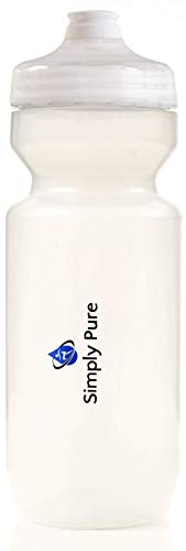 Simply Pure - Purist 22 oz Water Bottle by Specialized Bikes (Fixy Cap, Clear)