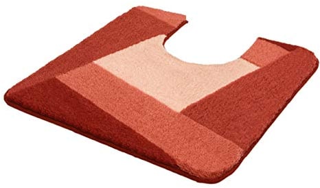 Kleine Wolke Badteppich, Rot, 55 x 55 cm