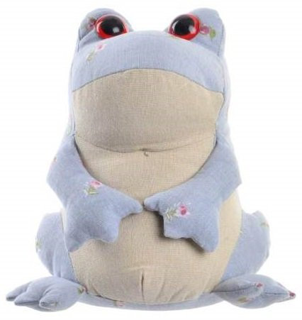 Cale Porte bloque porte Grenouille (Bleu)