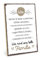 TypeStoff Holzschild mit Spruch – WIR LACHEN & LEBEN ZUSAMMEN – im Vintage-Look mit Zitat als Geschenk und Dekoration - HS-00508