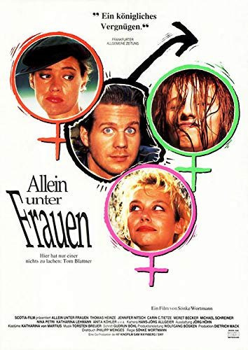 Allein unter Frauen: B (1991) | original Filmplakat, Poster [Din A1, 59 x 84 cm]
