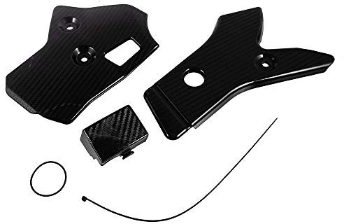 Protector de Cuadro de Motocicleta Juego de Cubierta Protectora de Parachoques Accesorios de Carenado para CRF250L/M/Rally 2012-2020 (Negro)