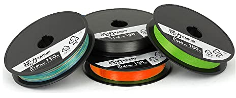 SHIMANO Tresse 4 Brins Kairiki 4 Multicolor 150m - D.0,16mm - R.8,1Kg - LDM54TE1516015M