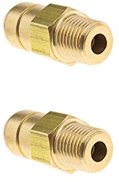 Be In Your Mind 2 Stück Thermoablassventil Sicherheitsventil Messing für Hochdruckreiniger-Pumpe 1/4 NPT Außengewindeanschluss