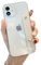 siduater Strap Holder Case for 6.1 iPhone 12 / iPhone 12 Pro with Convertible Stand, Soft TPU Clear Back Cover Shockproof Case Adjustable Finger Grip Loop for iPhone 12/12 PRO (6.1-inch), HD Clear