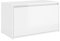 vidaXL Flurbank 1 Schublade Sitzbank Sitztruhe Schuhbank Garderobenbank Truhenbank Bank mit Stauraum Flurmöbel 80x40x45cm Hochglanz-Weiß Holzwerkstoff