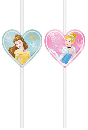 Disney Princess 4 Trinkhalme