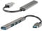 4Smarts USB-Kombi-Hub Spacegrau