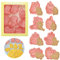 Einhorn Ausstechform, 8 Stück Ausstechformen Kinder, Keksausstecher, Plätzchen Ausstecher, Cookie Cutter kinder, Keksstempel, 3D Keks Ausstechform für Fondant, Kuchendeko, Backen Küche Zubehör