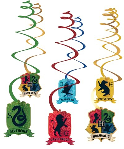 Harry Potter Houses Swirl Dec