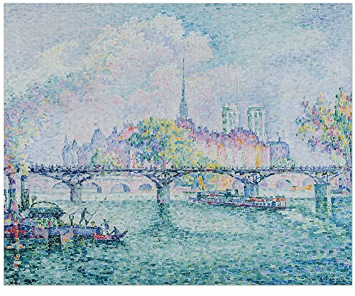 JUNIWORDS Poster, Paul Signac, Le Pont des Arts, 72 x 90 cm (3000855)