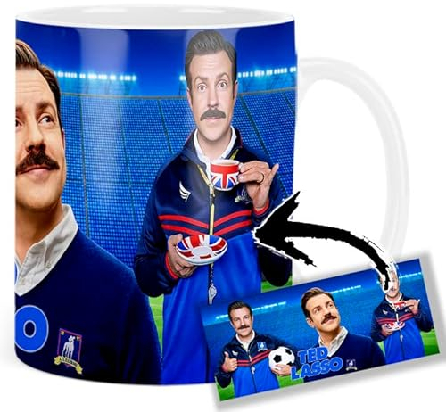 Ted Lasso Jason Sudeikis Brendan Hunt Tasse Keramikbecher Mug