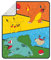 Franco Pokemon Anime Kinder-Bettwäsche, weicher Plüsch-Sherpa-Decke, Überwurf, 127 x 152,4 cm, offizielles Lizenzprodukt