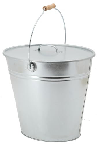 AUBRY GASPARD Composteur en métal galvanisé Ovale 17 litres
