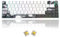 MOLGRIA GK68 68-Key RGB Backlit Gaming Keyboard with Ink Lotus Keycaps, Hot Swappable Yellow Mechinery Gateron Switches, Triple Mode Connection with Knob Mechanical Keyboard for Win/Mac OS