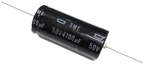 2PCS 50v 4700uf Axial Audio Elektrolytkondensator Kapazität 22x50mm +/- 20%