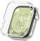 FTRONGRT Coque pour Huawei Watch Fit 3, Boîtier de Montre Tout Compris en TPU Souple pour Galvanoplastie, Housse pour Huawei Watch Fit 3 Smartwatch.Transparent
