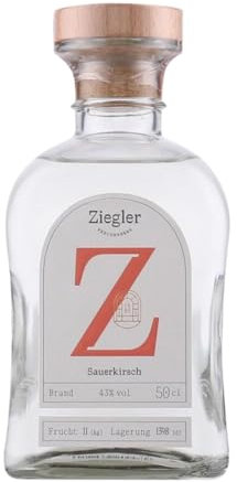 Orujo Aguardiente Ziegler Sauerkirsch Botella Medium 50 cl