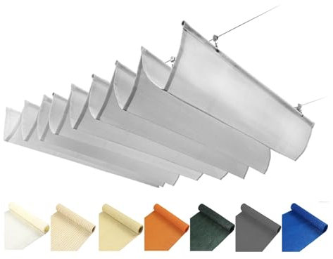 Voile d'ombrage rétractable pour jardin, cour, tonnelle, toit de terrasse, résistant aux UV, couverture de pergola télescopique pour protection solaire et housse d'ombrage de rechange.