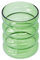 ZAICOLER Bicchiere a Bolle, Bicchiere in Vetro Resistente al Calore da 300 Ml, Bicchiere per Latte, Bicchiere a Forma di Ondulazione, Boccale da Birra con Vetreria Colorata Ad Alta