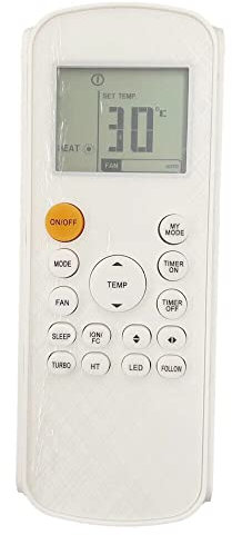 XINFUTE Ricambio RG57K6(B)/BGEF adatto per Midea Beko Zamil LCD AC Telecomando RG57K7(B)/BGEF ESC-RC-753