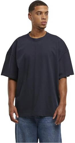 Build Your Brand Herren T-Shirt Ultra Heavy Cotton Box Tee, Basic T-Shirt für Männer, Oversized Fit, Größen XS - 5XL