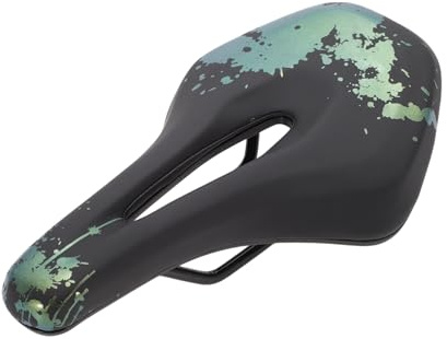BULLSPANN Fahrradsattel Gelb 1 Stück Ergonomisch Stoßdämpfend PU Gel