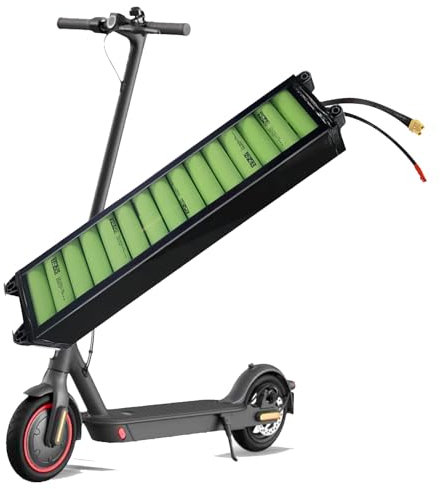 JHKJ Batteria al Litio Ricaricabile per Monopattino Elettrico da 36 V, 36 V, 6 Ah, 7,8 Ah, 9,6 Ah, 9 Ah, Batteria agli ioni di Litio, Monopattino Elettrico M365 con Parti di Ricambio,36v7.8ah