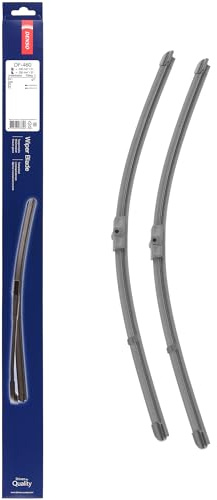 DENSO Flachwischer-Set DF-460 (530/530 mm, Linkslenker): Zwei leise, langlebige Wischer mit aerodynamischem Design. OEM-Qualität, breite Kompatibilität, 2 Jahre Garantie.