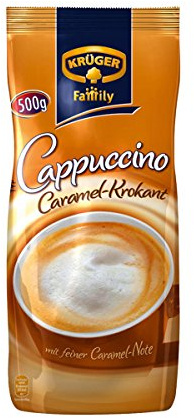 Krüger, Caramel-Krokant Cappuccino (500g Beutel)