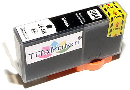TiToPaten®* Druckerpatrone kompatibel für HP 364 XL 364XL Black mit Chip und Füllstand