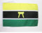 AZ FLAG - Flagge Aschanti Von Westafrika - 45x30 cm Mit Kordel - Aschanti Fahne 30 x 45 Cm - Flaggen