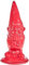Rayher 34216000 Latex Vollform-Gießform Gartenzwerg, befüllbar mit Kreativ-Beton, Raysin, Gipspulver, Keramikpulver, Seife, Wachs, Rot, 11,5 x 10 cm