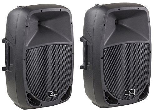 Soundsation GO-SOUND 15A, coppia casse, diffusori attivi, woofer 15, per karaoke, dj, pub, palestre, live music.