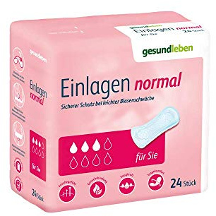 GESUND LEBEN Einlagen normal 6X24 St