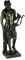 Veronese Design Polyresin Posierender griechischer Gott Apollo, hält seine Lyre Statue