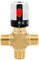 3/4 pouce - Vanne thermostatique 3 voies mitigeur douche thermostatique pour cuisine douchette solar baignoire