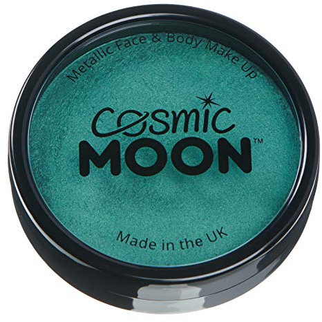 Cosmic Moon - Pintura facial profesional metálica activada por agua - Verde