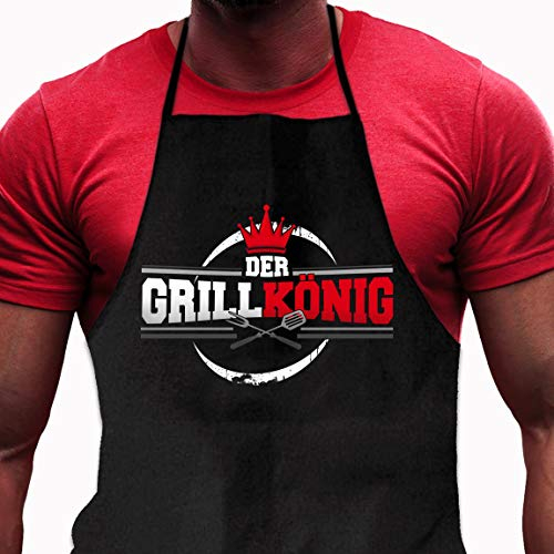 Shirtoo Grillschürze Der Grillkönig